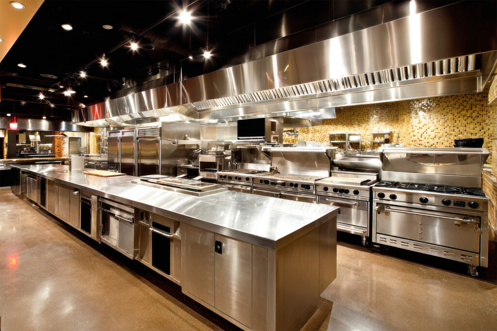 レストランの厨房